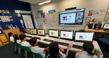 Scaleup Robotics AB Session at Elsley Primary School, James Fraser's Digital Leaders group